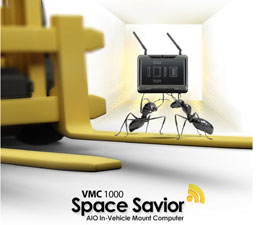 新漢 難以抗拒的極具成本效益的車載計算機VMC 1000
